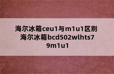 海尔冰箱ceu1与m1u1区别 海尔冰箱bcd502wlhts79m1u1